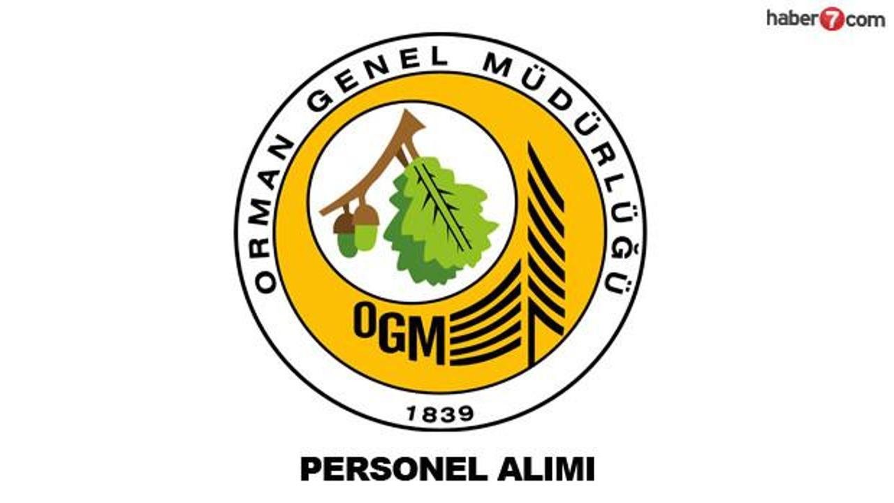 OGM personel alımı devam ediyor! Orman Genel Müdürlüğü personel başvuru ekranı..