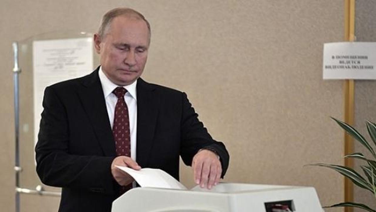 Putin'den şaşırtan açıklama: Oy verdiğim kişiyi tanımıyorum