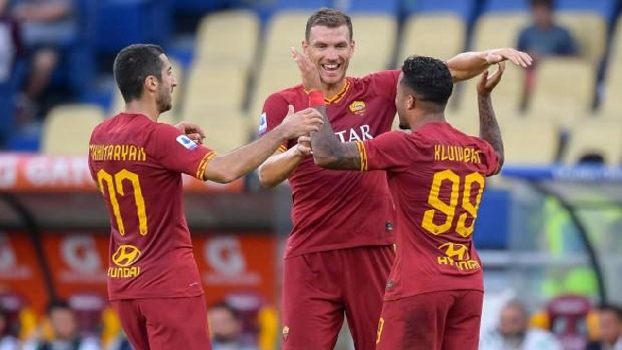 Roma'dan Başakşehir öncesi 4 gollü zafer!