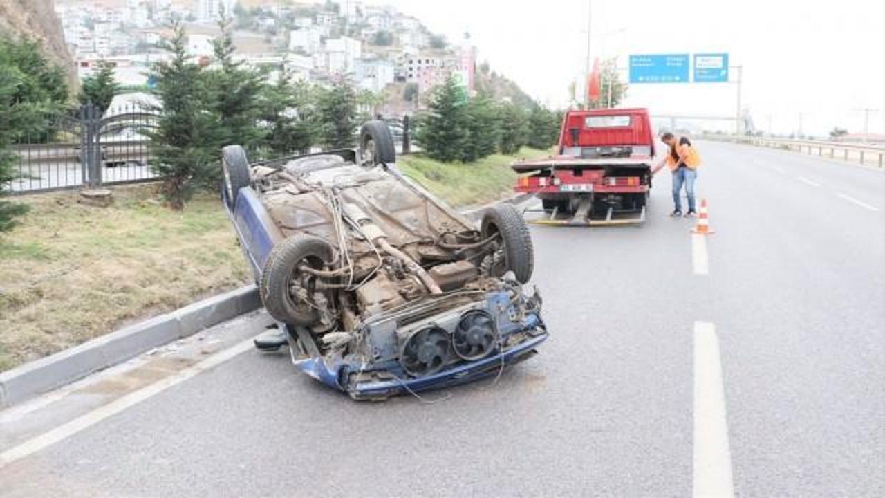Samsun'da feci kaza: 5'i çocuk 9 yaralı