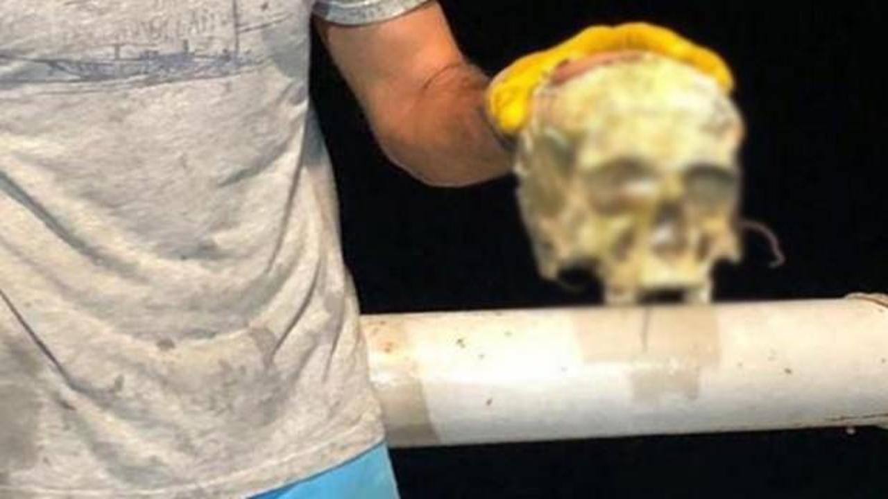 Antalya'da korkun&ccedil; g&ouml;r&uuml;nt&uuml;! Trol ağlarına takıldı