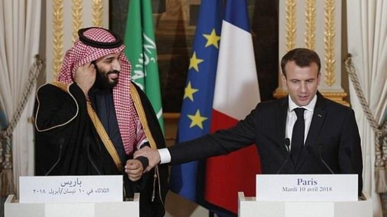 Macron'dan Selman'a Aramco jesti: Uzman gönderecek