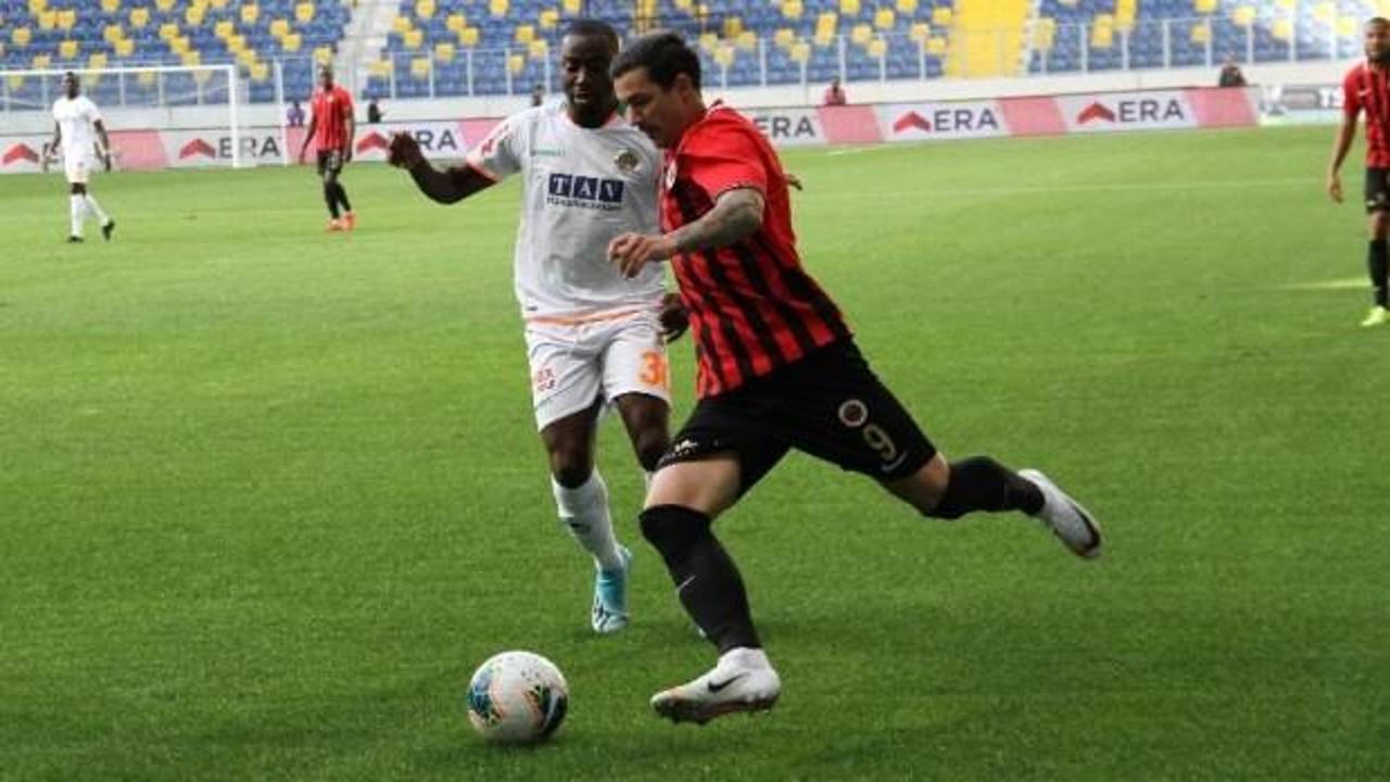 Alanyaspor fırtınası Gençlerbirliği'ne takıldı!