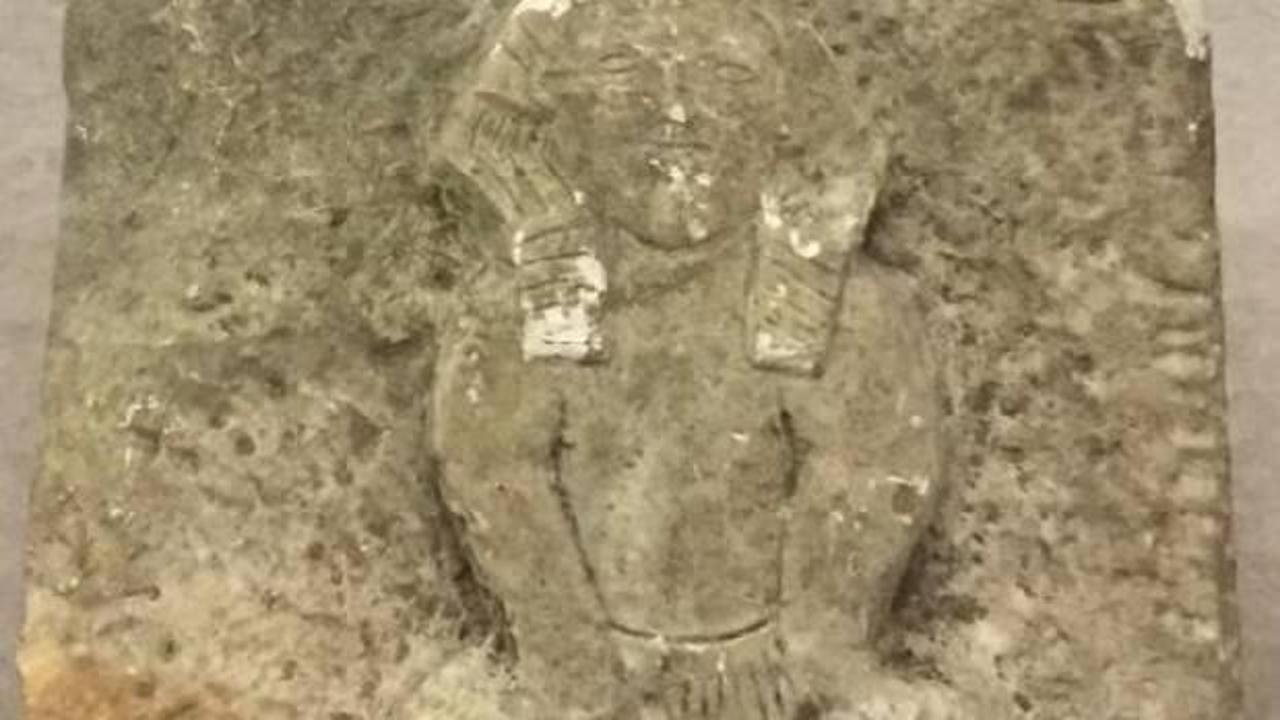 Ordu'da Firavun heykeli ele geçirildi