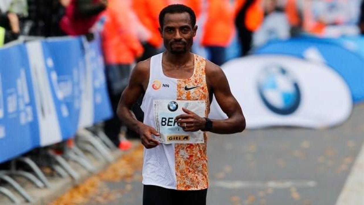 Berlin Maratonu'nu Etiyopyalı Bekele kazandı