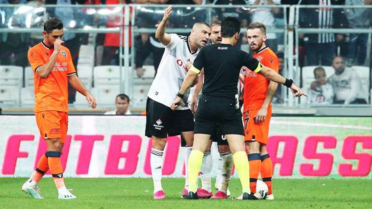 Beşiktaş - Başakşehir maçında tartışılan pozisyon!