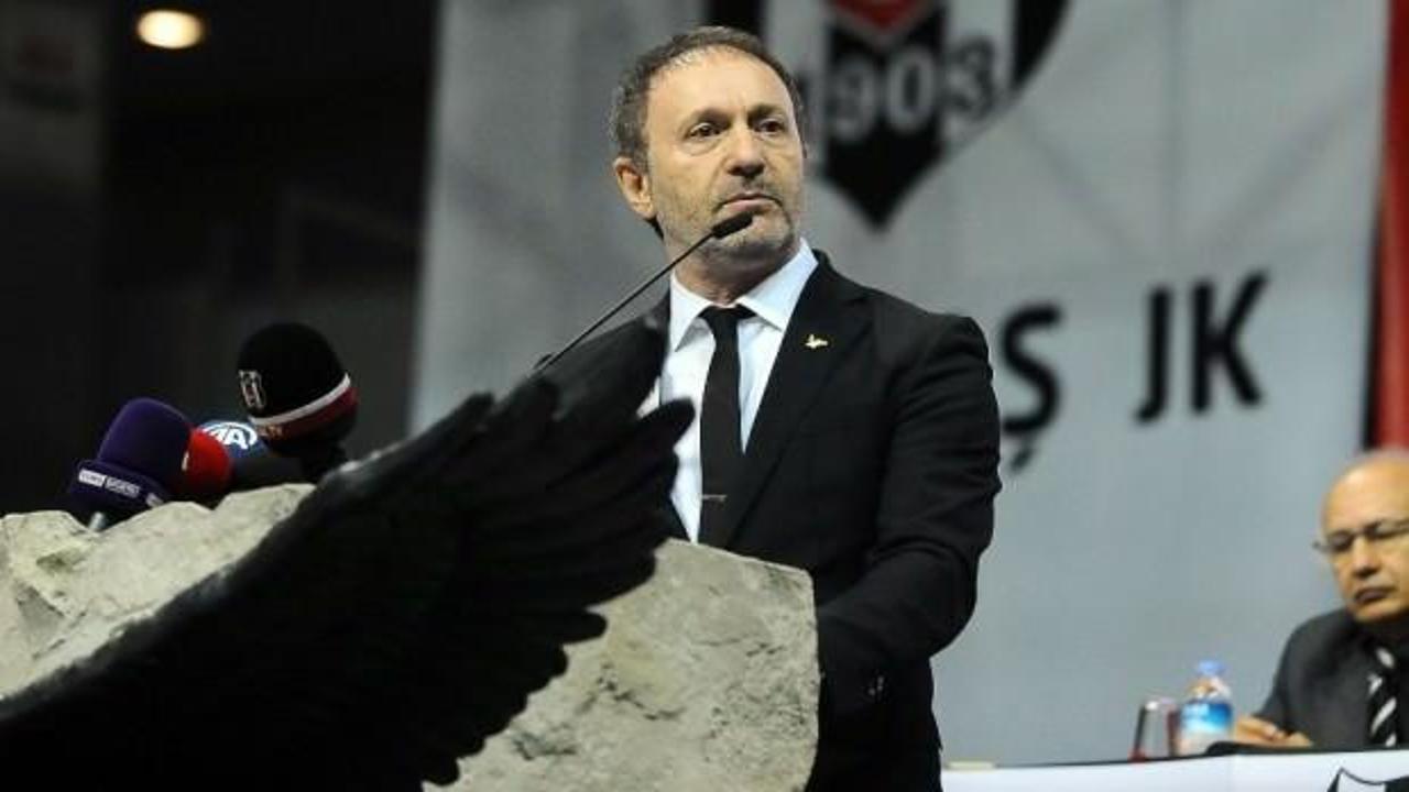 Beşiktaş'ta başkanlığın ilk adayı belli oldu