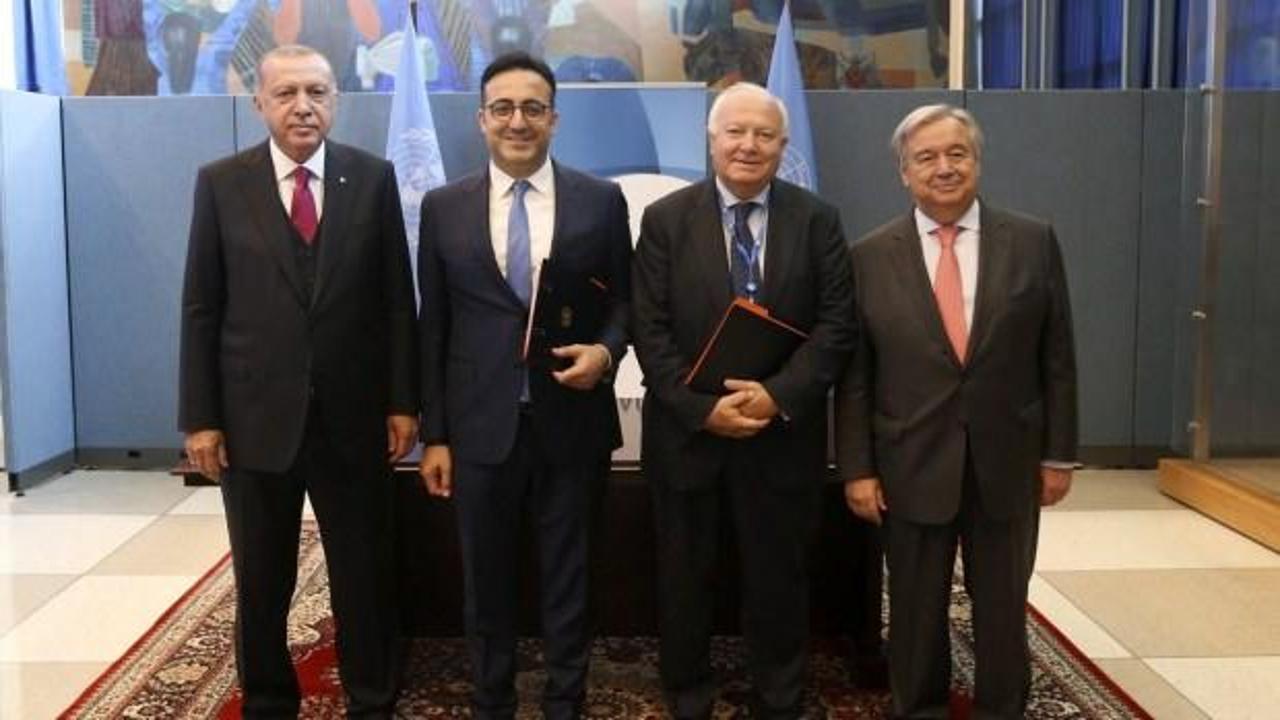 Cumhurbaşkanı Erdoğan'ın katılımıyla BM'de kritik imza