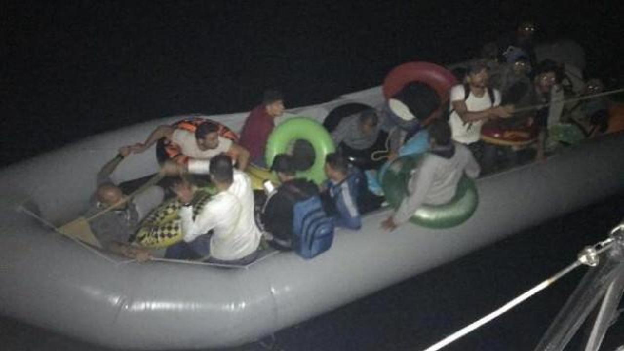 Datça'da, toplam 51 kaçak göçmen yakalandı