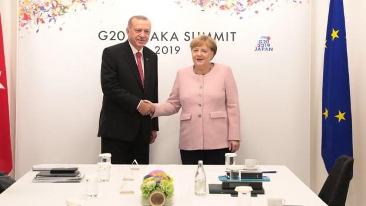 Görüşmenin detayları ortaya çıktı! Merkel'den tam destek