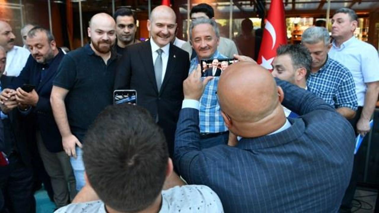 İçişleri Bakanı Soylu Trabzon dernekleriyle buluştu