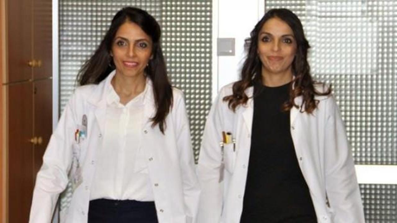 İkiz doktorları g&ouml;ren şaşkına d&ouml;n&uuml;yor!