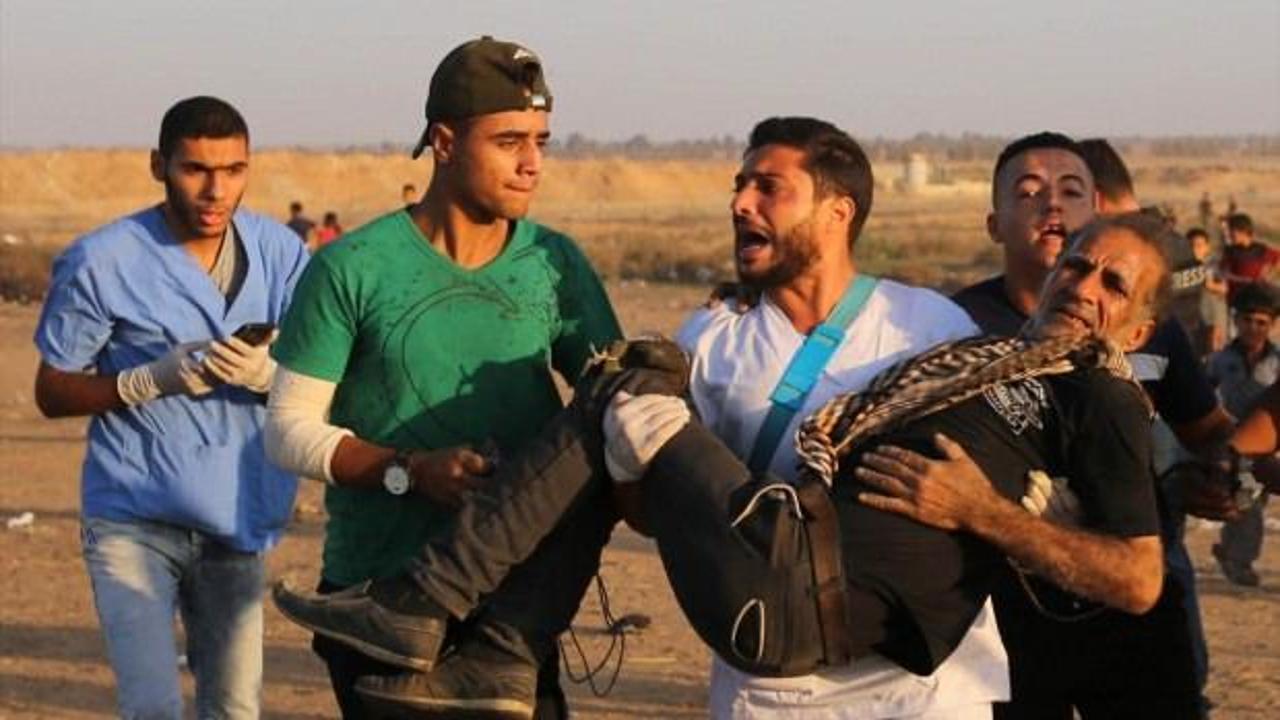 İsrail işgal güçleri yine saldırdı: 63 yaralı