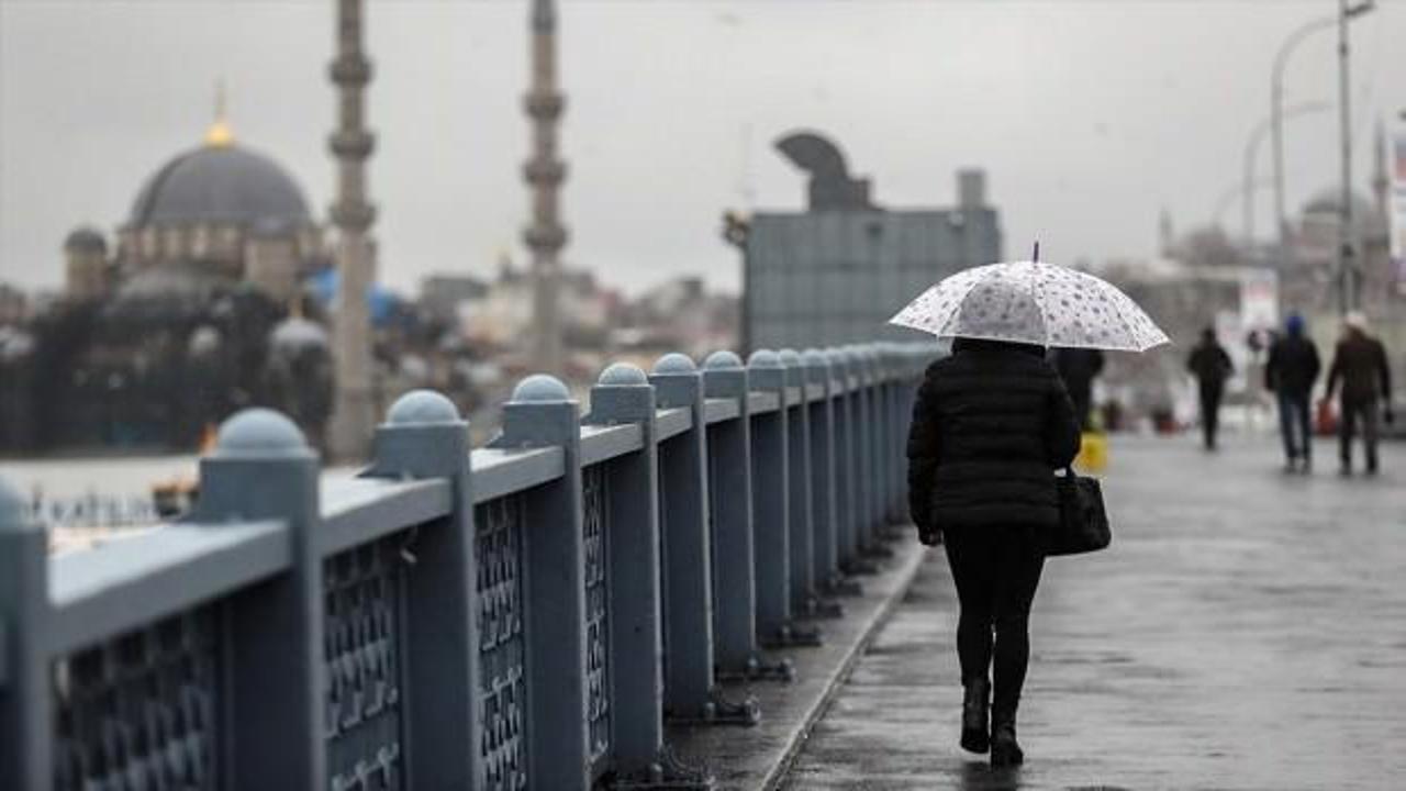 Meteoroloji uyardı: Yağmur İstanbul'a geri dönüyor