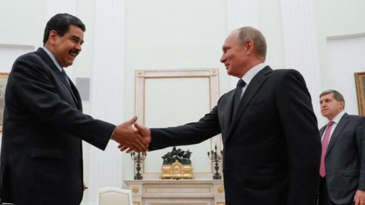 Putin, Maduro'yu Kremlin'de ağırladı