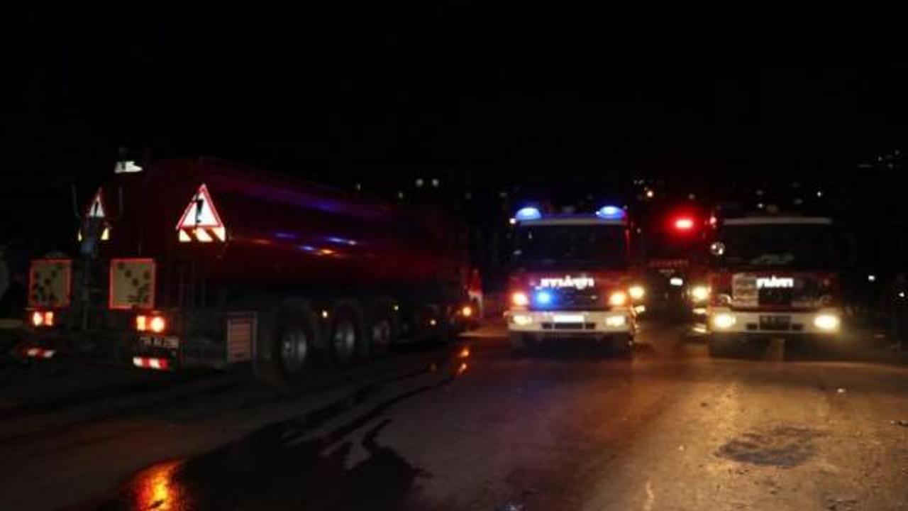Ankara'da müstakil evde yangın paniği