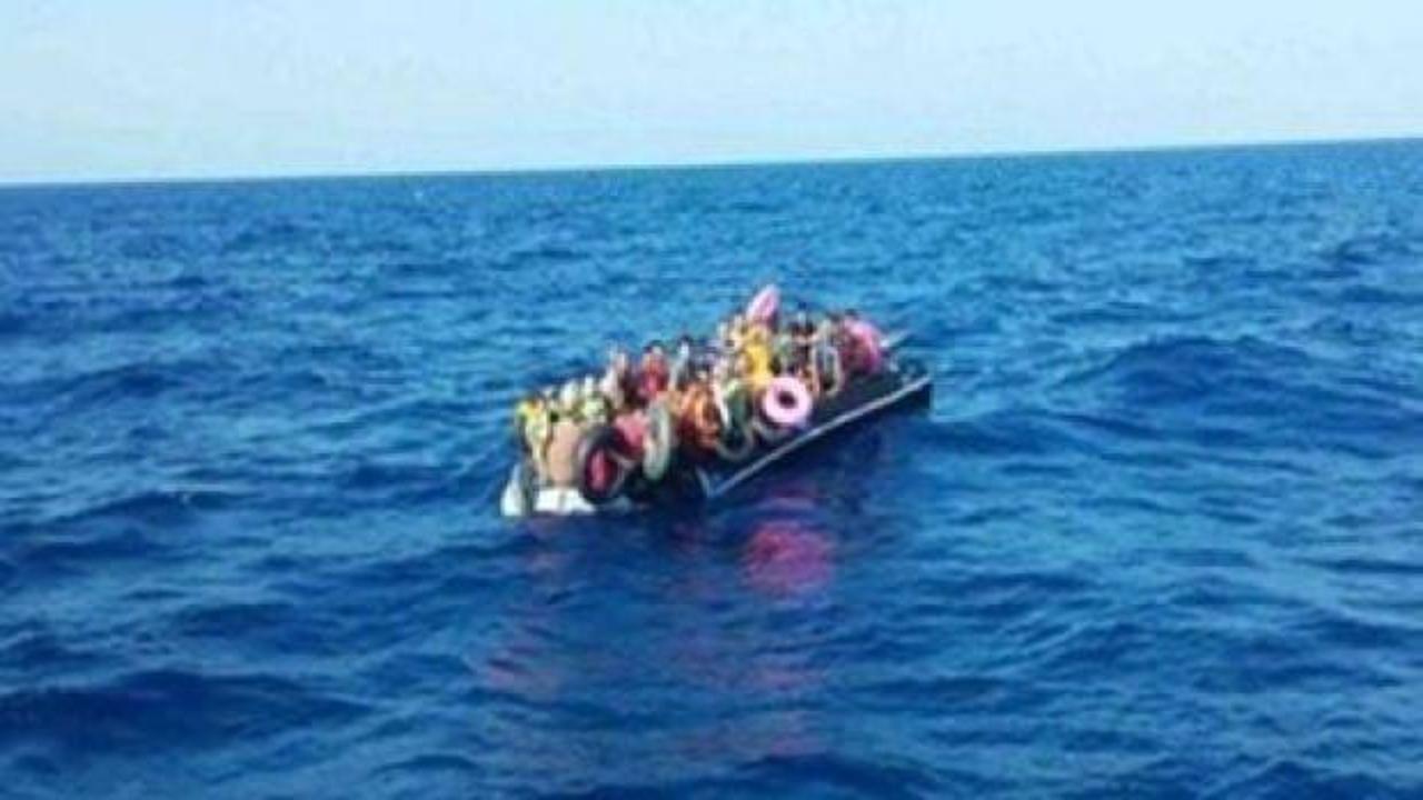 Ayvalık’ta 60 düzensiz göçmen yakalandı