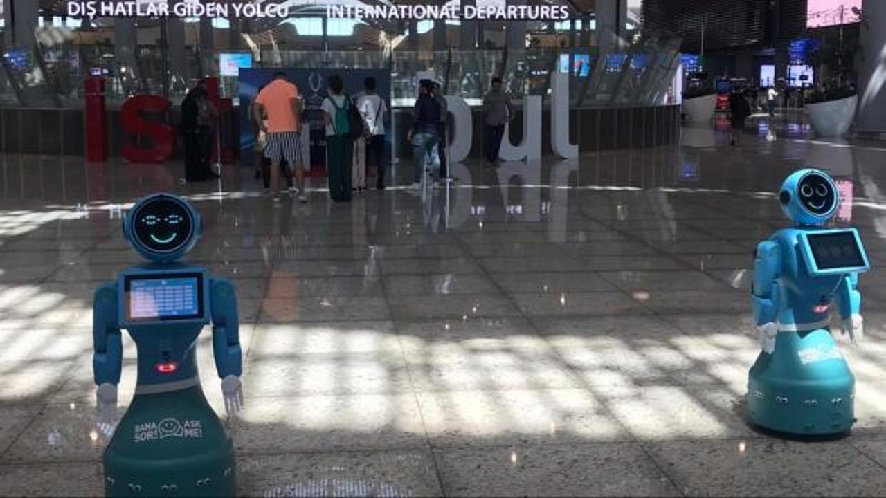 İstanbul Havalimanı'ndaki robotlar Washington Post'ta anlatıldı!