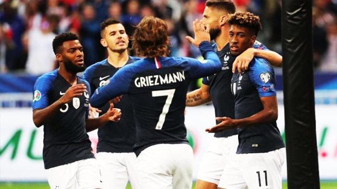 İşte Fransa'nın Türkiye maçı kadrosu