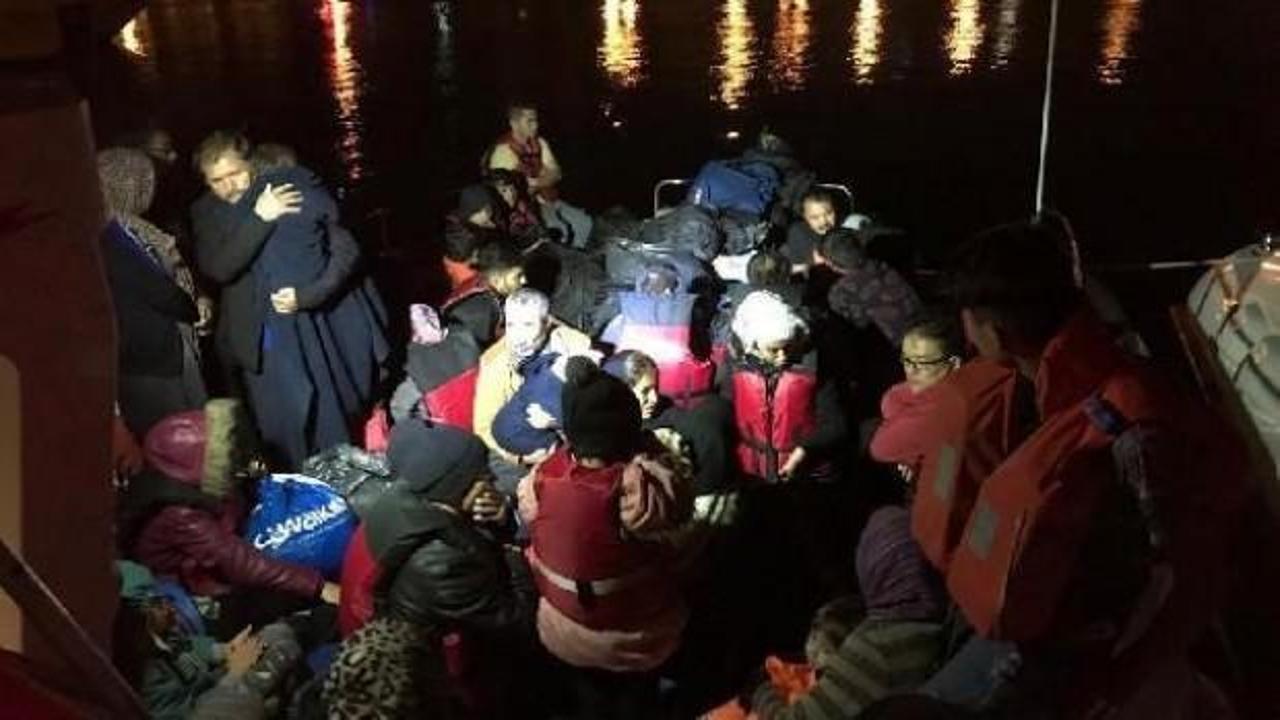 İzmir'de 105 göçmen yakalandı