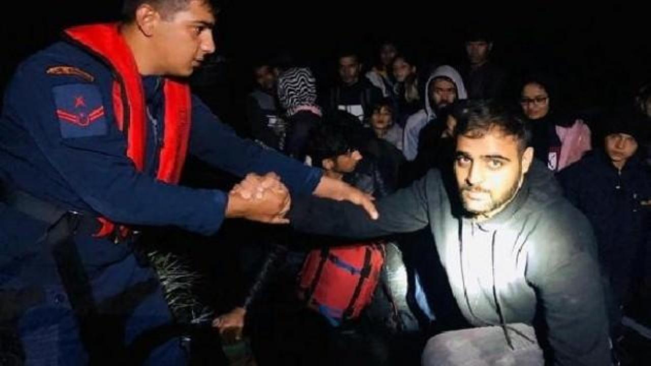 Didim'de 132 göçmen yakalandı