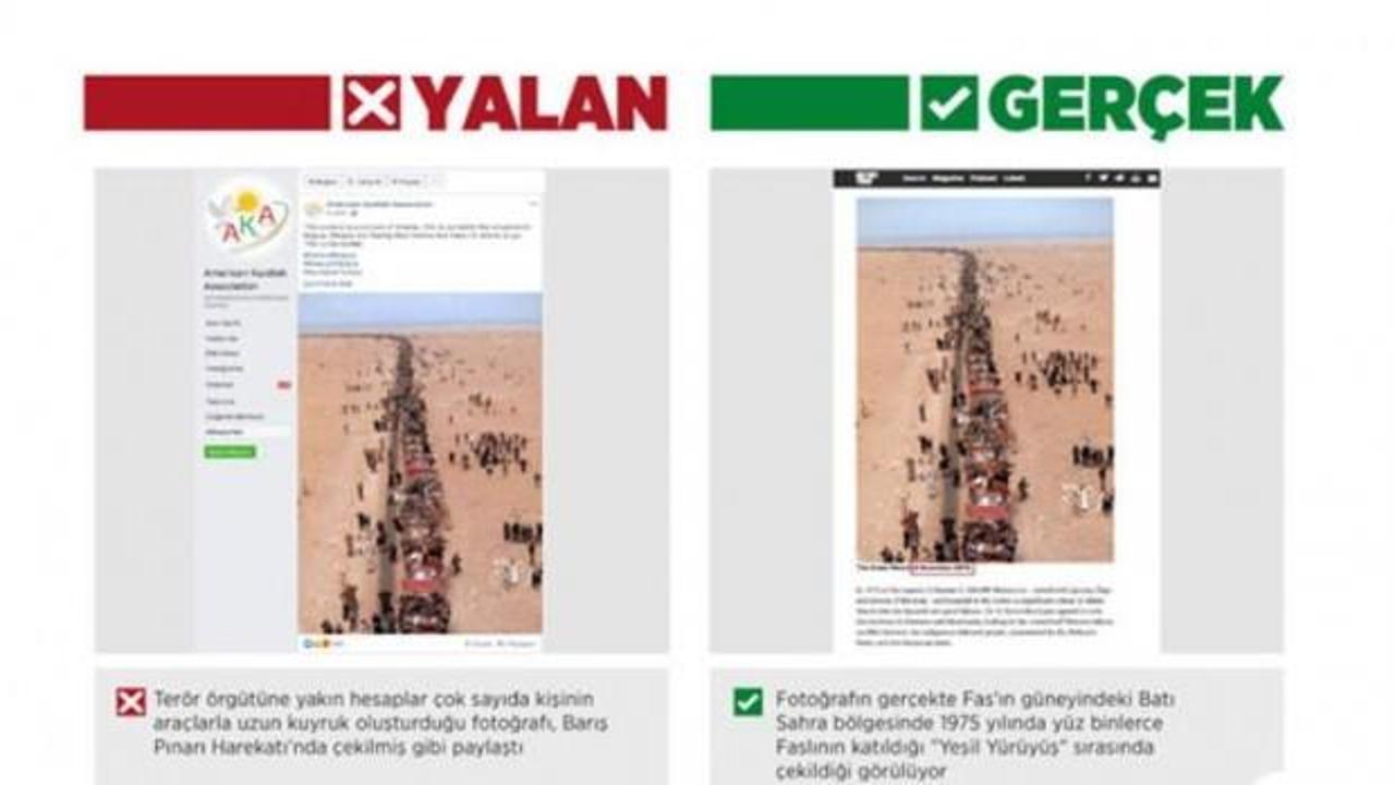 Barış Pınarı Harekatı aleyhine sahte fotoğraflarla manipülasyon 