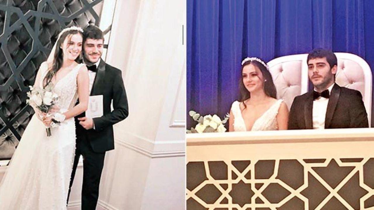 Berkay Hardal ve Dilan Telk&ouml;k evlendi!