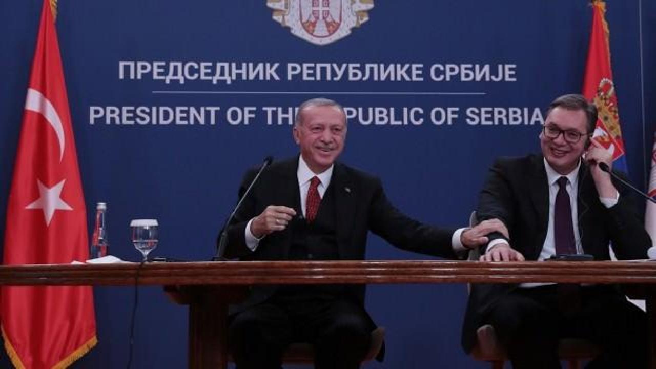 Erdoğan, Sırbistan'da duyurdu: Resmen açılıyor