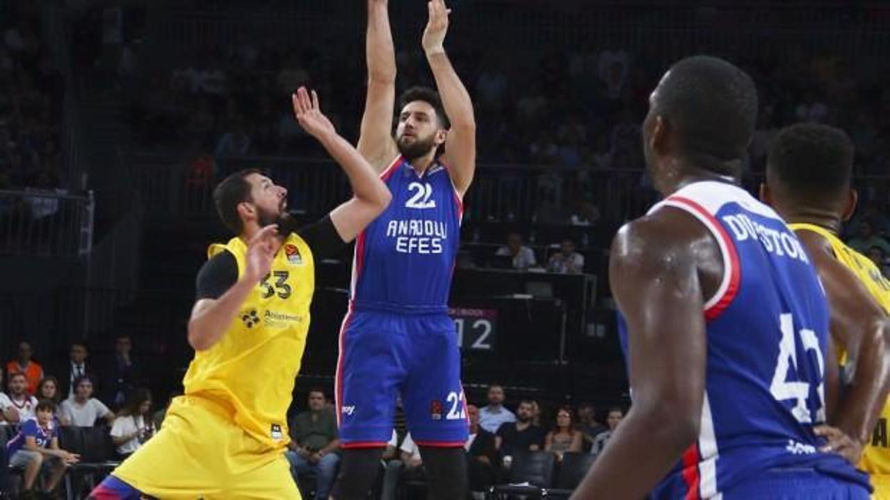 THY Avrupa Ligi'nde haftanın MVP'si Anadolu Efes'ten