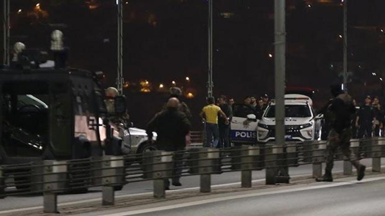 15 Temmuz Şehitler Köprüsü'nü kapatan kişi tutuklandı