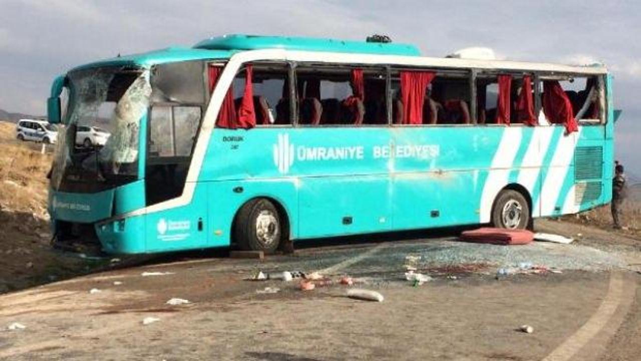 Çankırı'da otobüs kazası: Onlarca yaralı