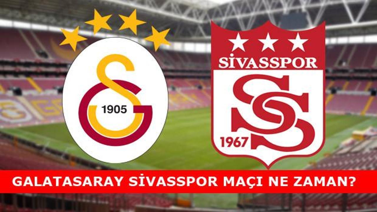 Galatasaray Sivasspor saat kaçta! GS Maçı hangi kanalda!
