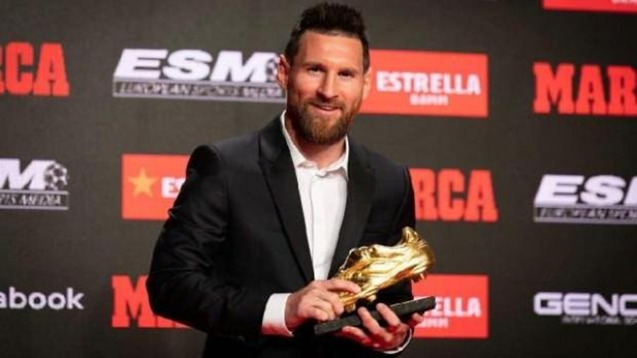 Messi 6. kez Altın Ayakkabı'nın sahibi