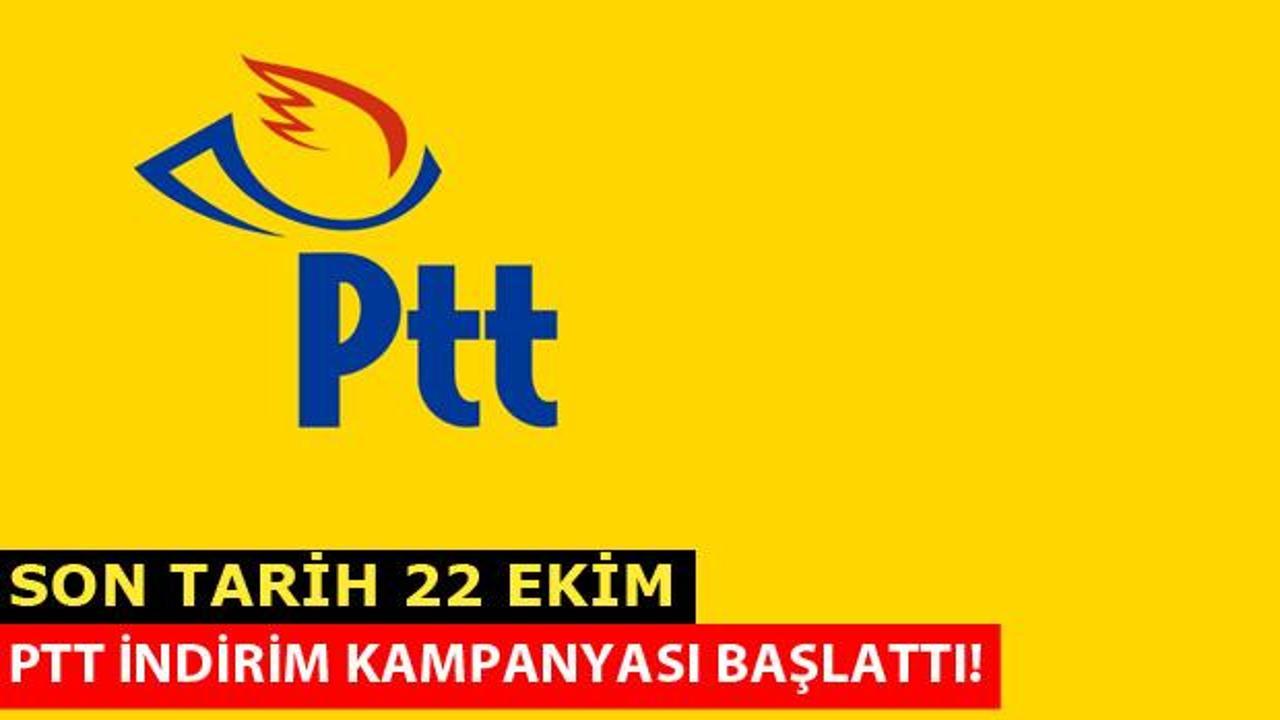PTT indirim kampanyası başlattı! İşte açıklanan indirim oranı