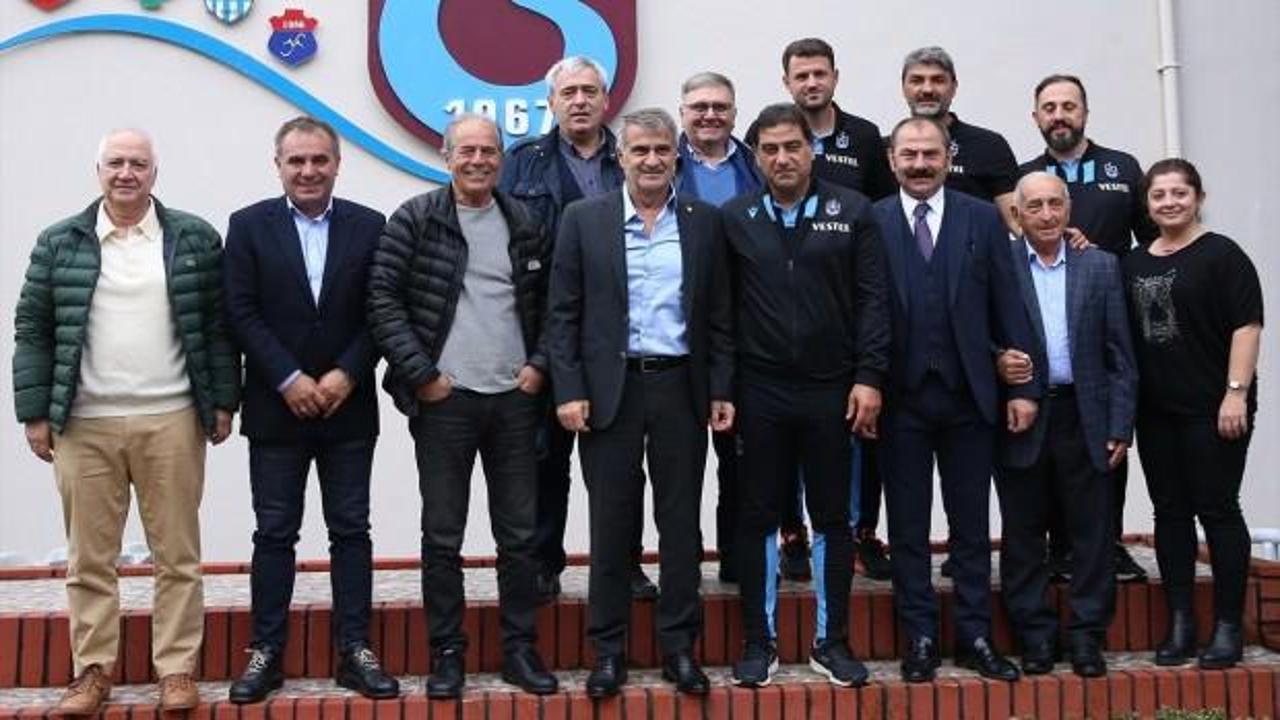 Şenol Güneş'ten Trabzonspor'a ziyaret