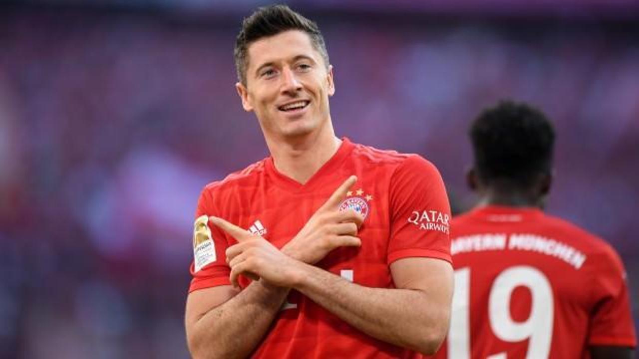 Bayern kazandı, Lewandowski tarihe geçti