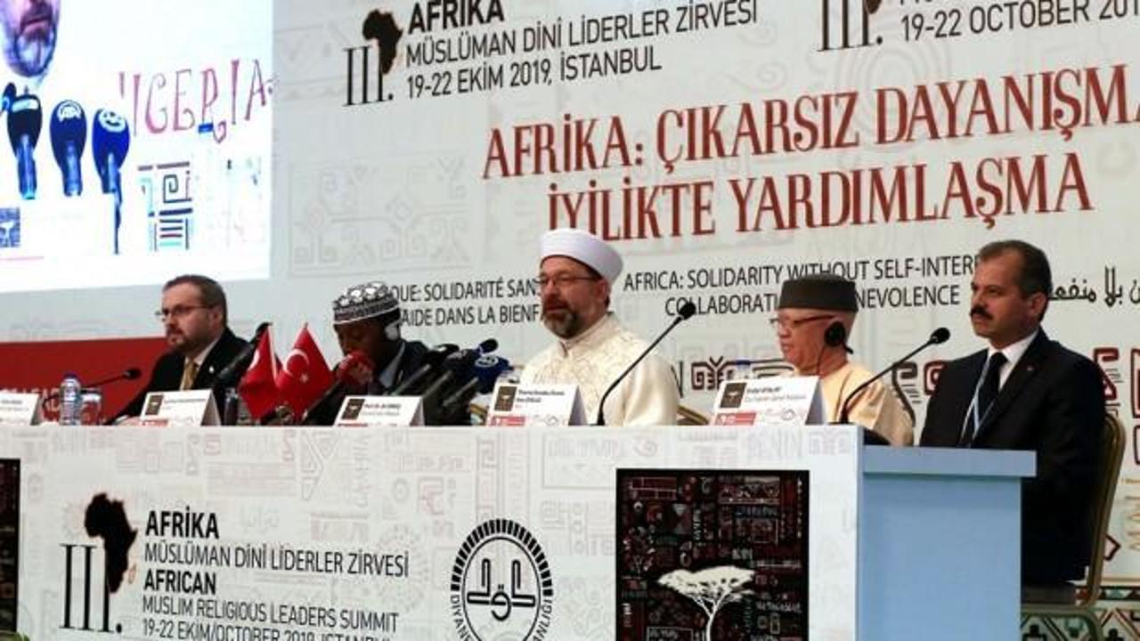 Ali Erbaş: Tüm Müslüman varlığı için küresel bir tehdit