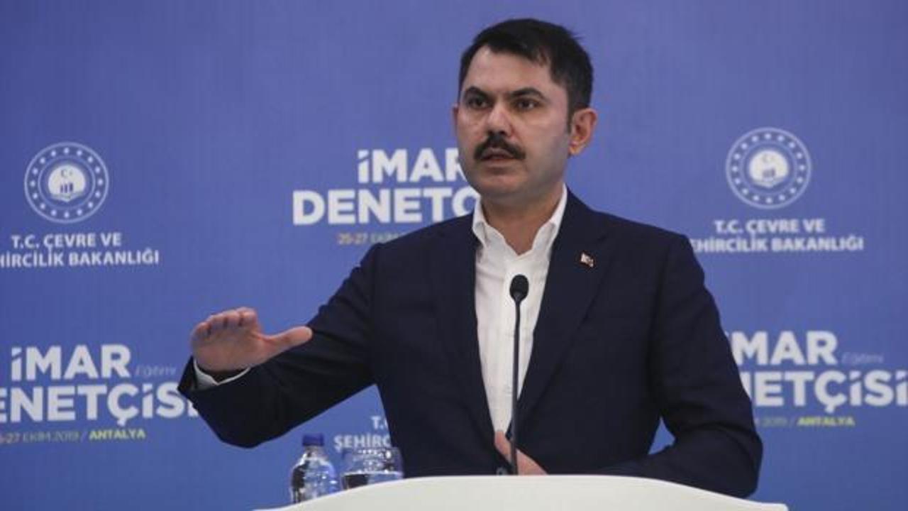 Bakan Murat Kurum: 2100 imar denetçisi 81 ilde göreve başlıyor