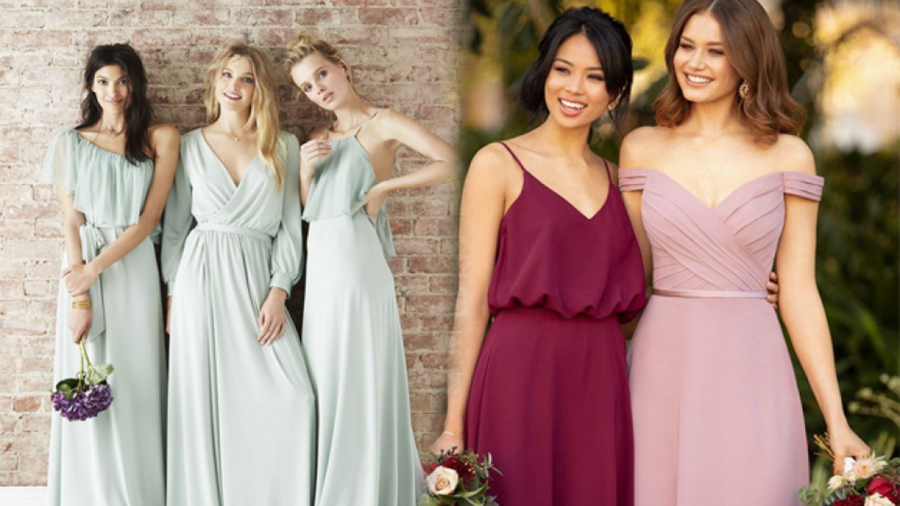 Bekarlığa veda partisi i&ccedil;in şık abiye elbise modelleri