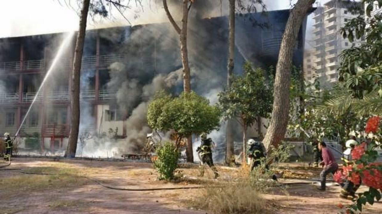 Bir Zamanlar &Ccedil;ukurova dizi setinde yangın!