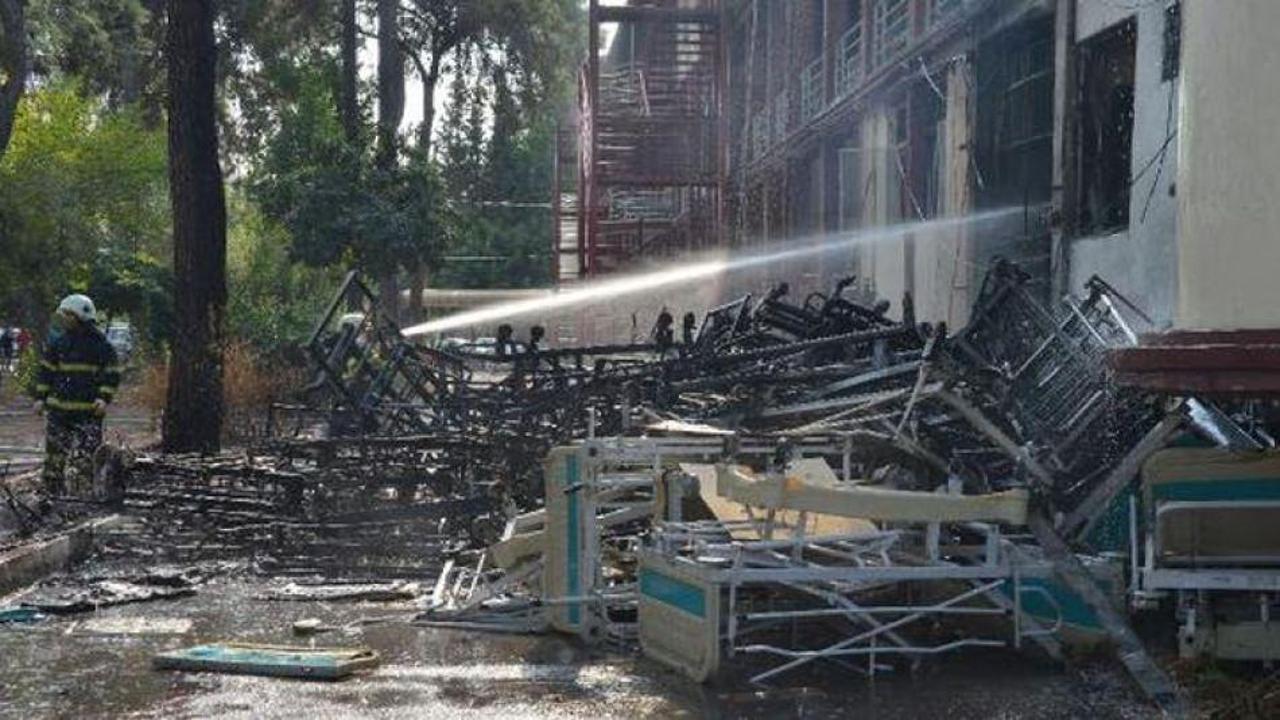 Bir Zamanlar &Ccedil;ukurova dizisinin setinde yangın!