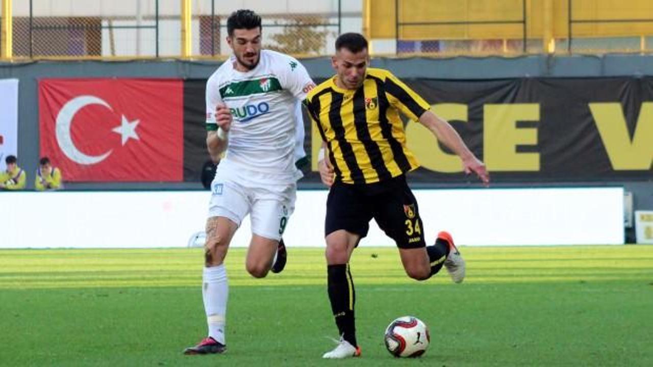 Bursaspor İstanbul'da kazandı