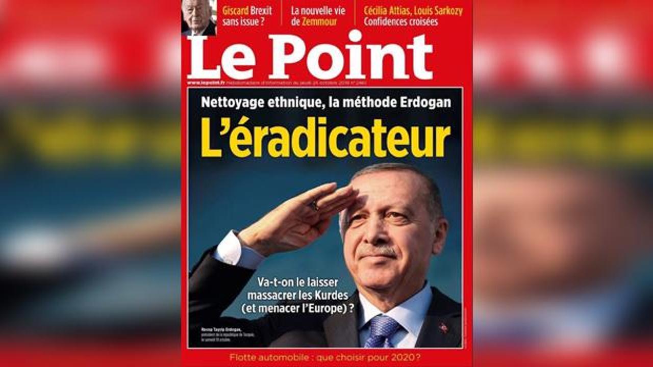 Fransız dergisinden skandal kapak! Cumhurbaşkanlığı'ndan sert cevap