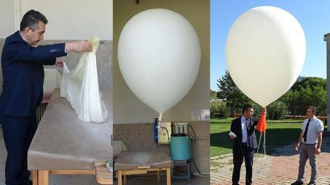 Her gün aynı saatte bu balonu uçuruyorlar!