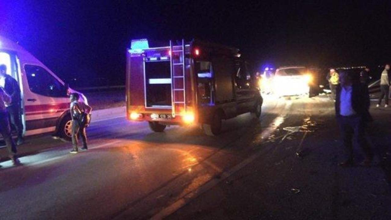 Konya'da korkunç kaza! 2 ölü, 11 yaralı