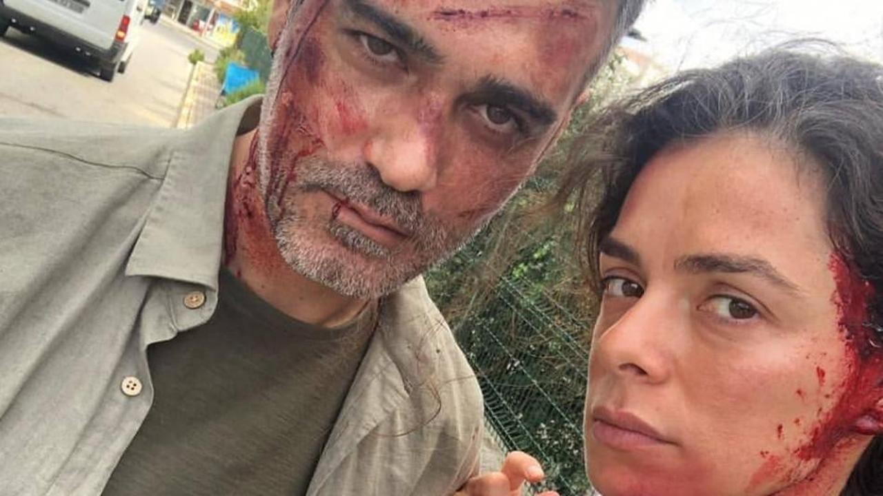 &Ouml;zge &Ouml;zpirin&ccedil;ci'den rol arkadaşı Caner Cindoruk'a veda paylaşımı