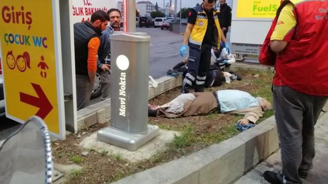 Sürücü uyuyakalınca camiden çıkanlar dehşeti yaşadı