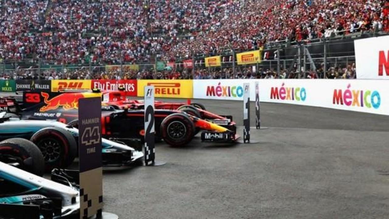 Formula 1'de Meksika heyecanı!