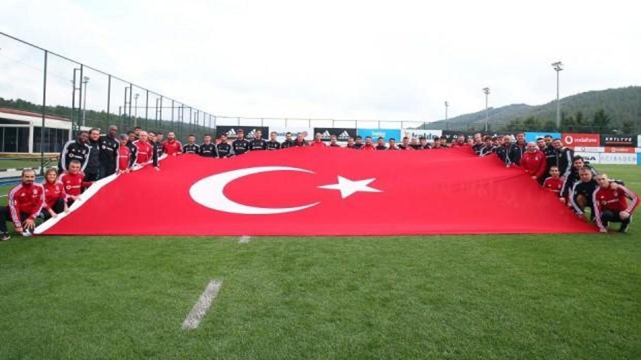 Beşiktaş'tan Cumhuriyet Bayramı kutlaması