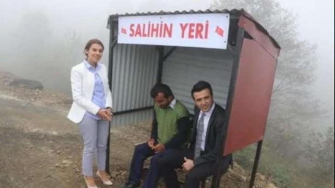 G&uuml;rgentepe Kaymakamı Nursel &Ouml;zdemir engelli gence jest